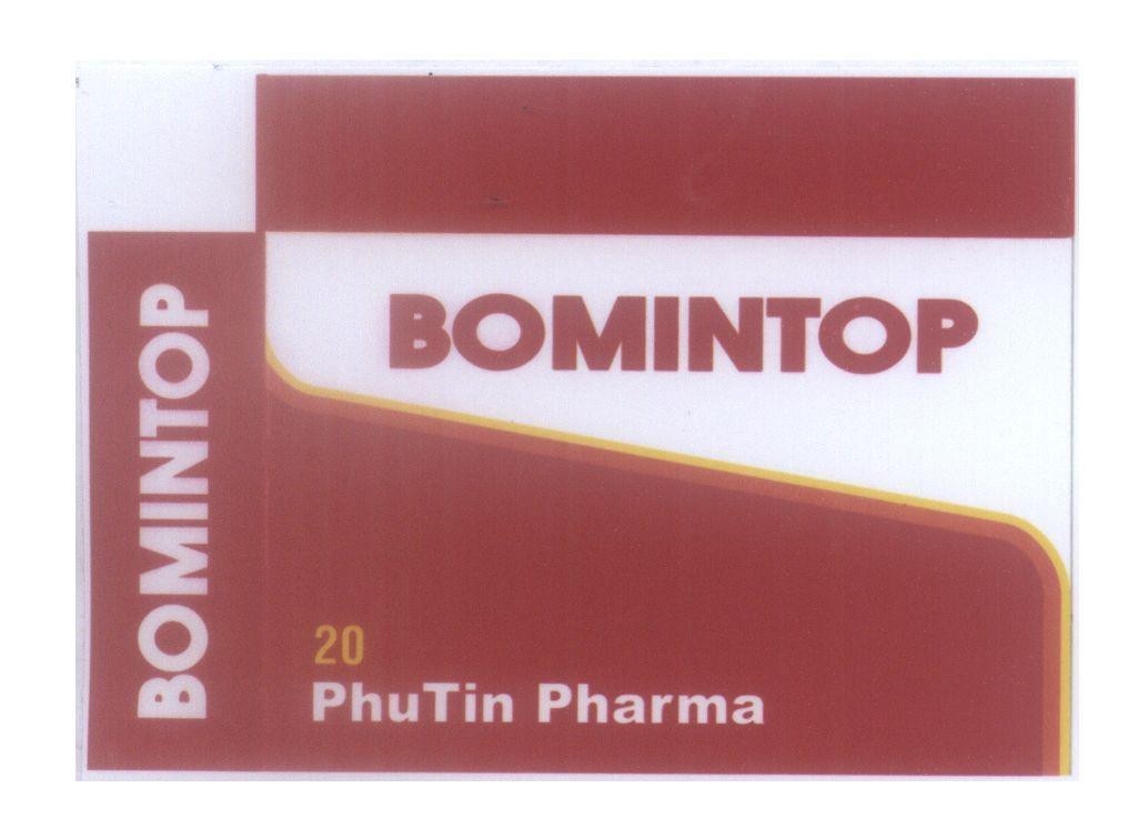 Mẫu nhãn hiệu BOMINTOP 20 PhuTin Pharma