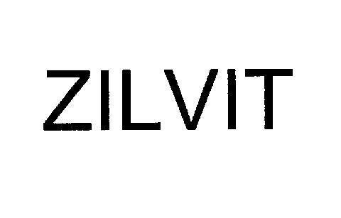 Mẫu nhãn hiệu ZILVIT