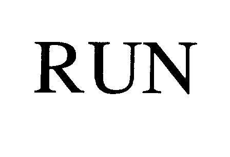 Mẫu nhãn hiệu RUN