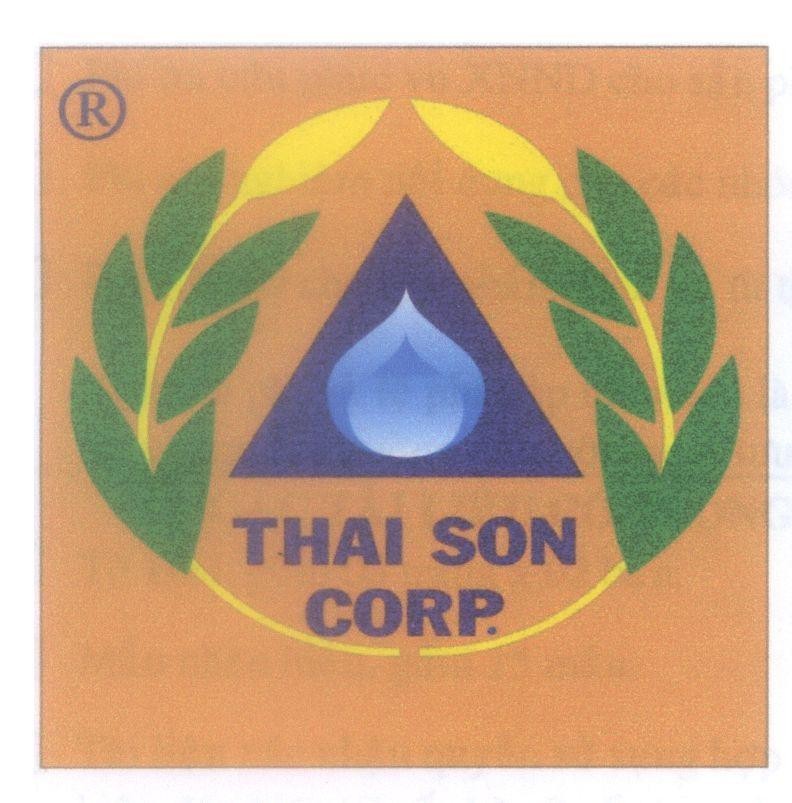 Mẫu nhãn hiệu THAI SON CORP