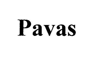 Mẫu nhãn hiệu Pavas
