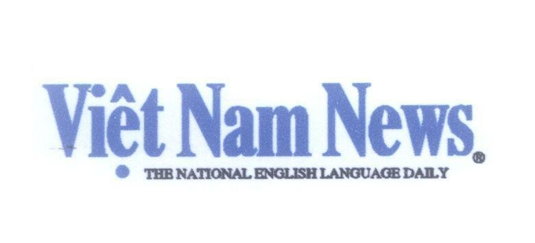 Mẫu nhãn hiệu Việt Nam News THE NATIONAL ENGLISH LANGUAGE DAILY