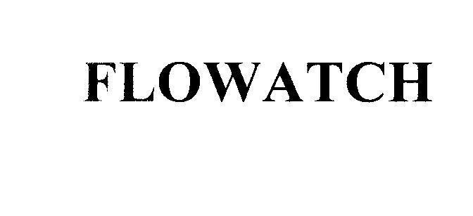 Mẫu nhãn hiệu FLOWATCH
