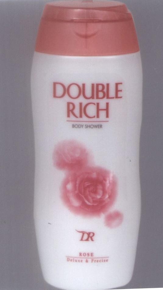 Mẫu nhãn hiệu DR DOUBLE RICH BODY SHOWER ROSE Deluxe & Precise