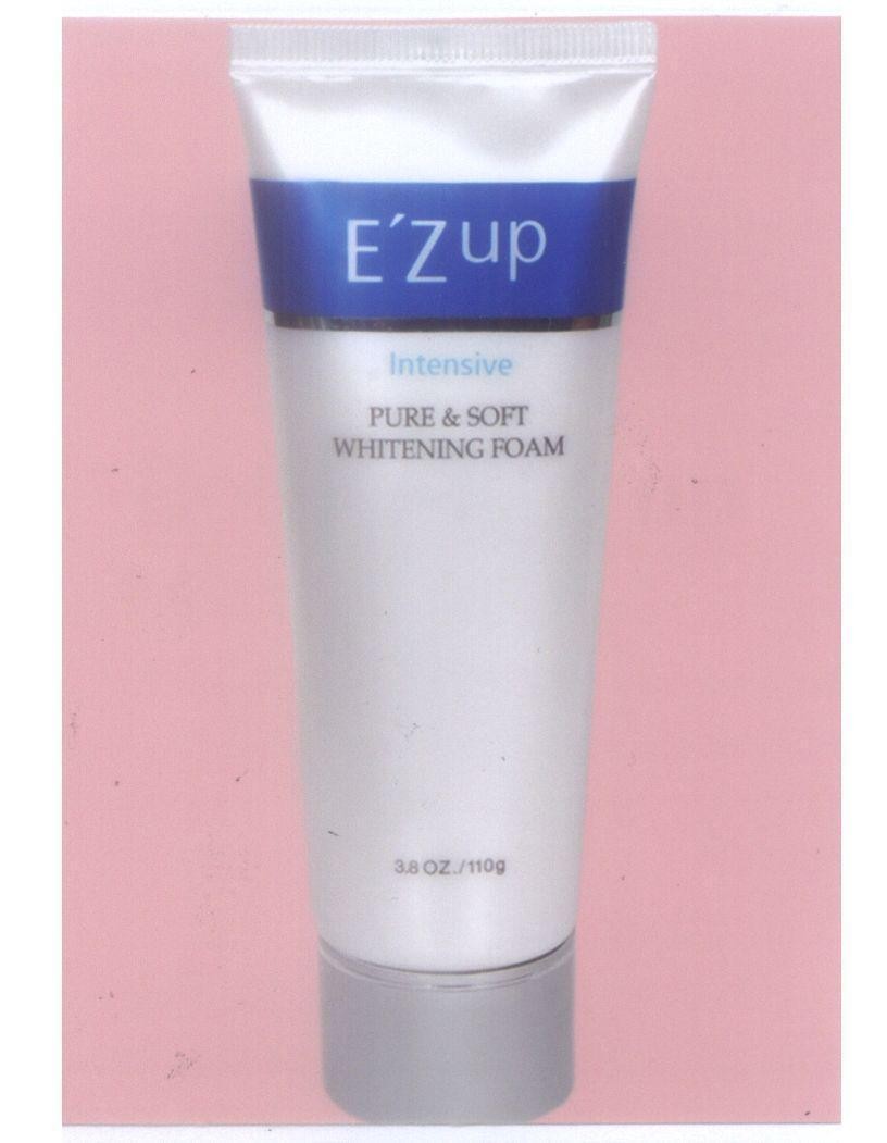 Mẫu nhãn hiệu E'Z up Intensive PURE & SOFT WHITENING FOAM