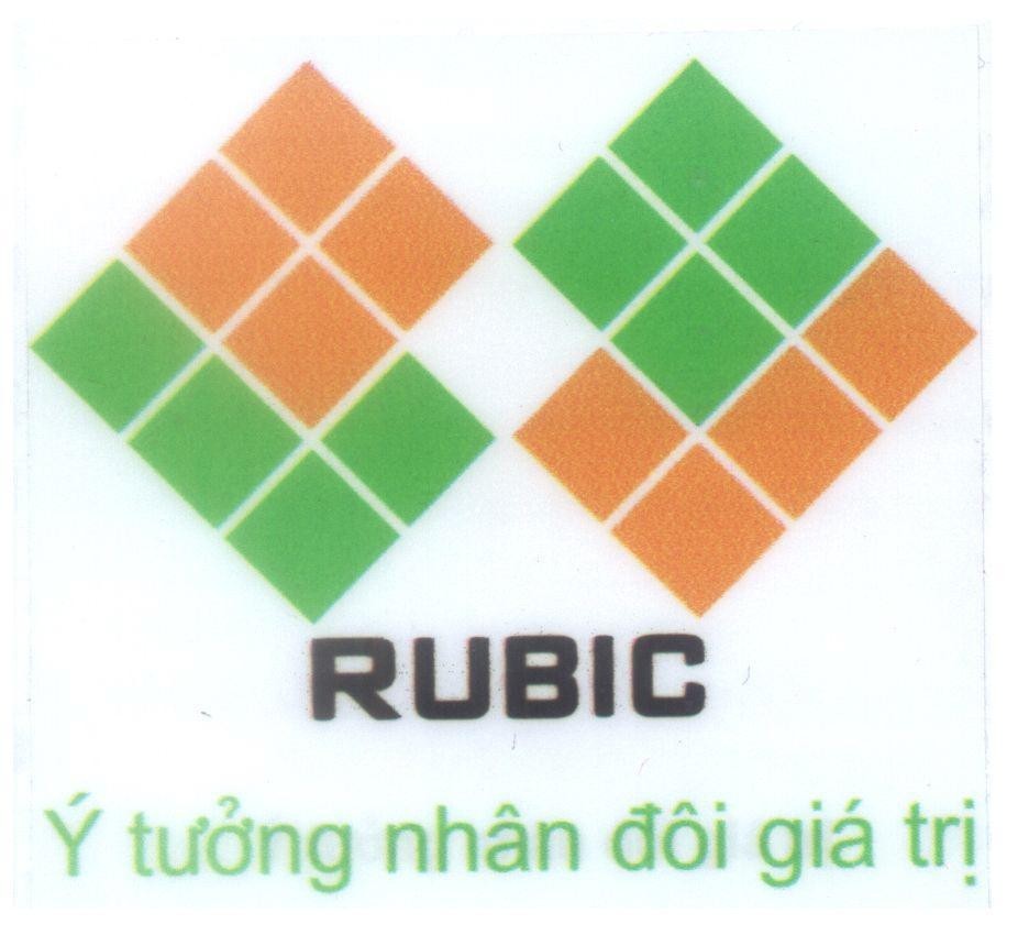 Mẫu nhãn hiệu RUBIC ý tưởng nhân đôi giá trị