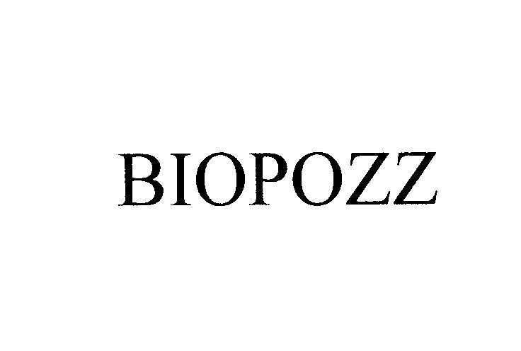 Mẫu nhãn hiệu BIOPOZZ