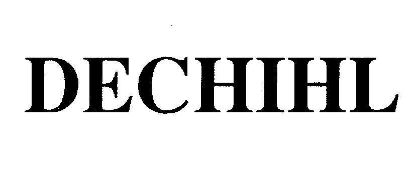 Mẫu nhãn hiệu DECHIHL