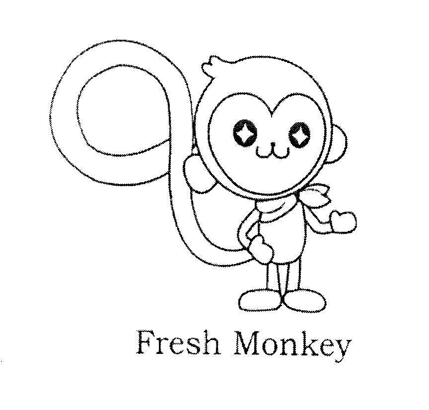 Mẫu nhãn hiệu Fresh Monkey
