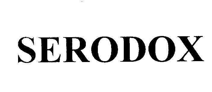 Mẫu nhãn hiệu SERODOX
