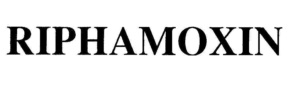 Mẫu nhãn hiệu RIPHAMOXIN