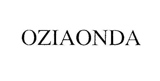 Mẫu nhãn hiệu OZIAONDA