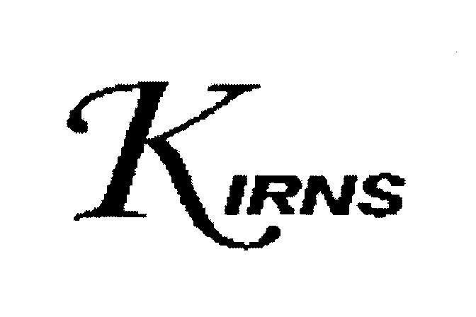 Mẫu nhãn hiệu KIRNS