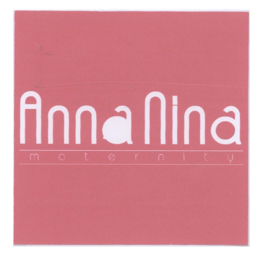 Mẫu nhãn hiệu Anna Nina maternity