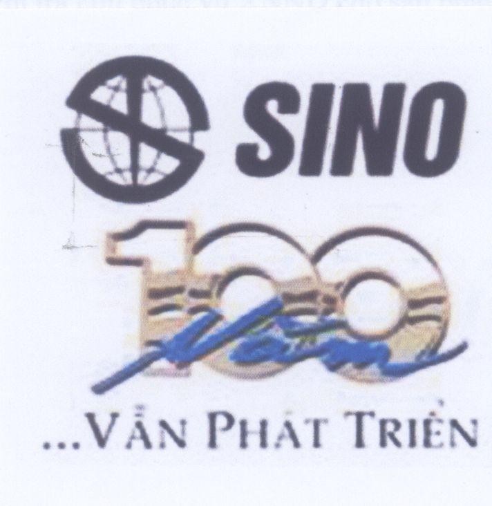 Mẫu nhãn hiệu S SINO 100 Năm... Vẫn Phát Triển