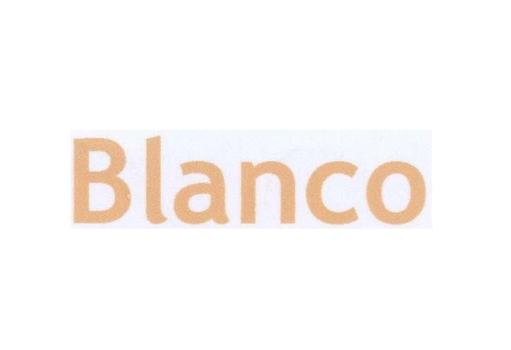 Mẫu nhãn hiệu Blanco