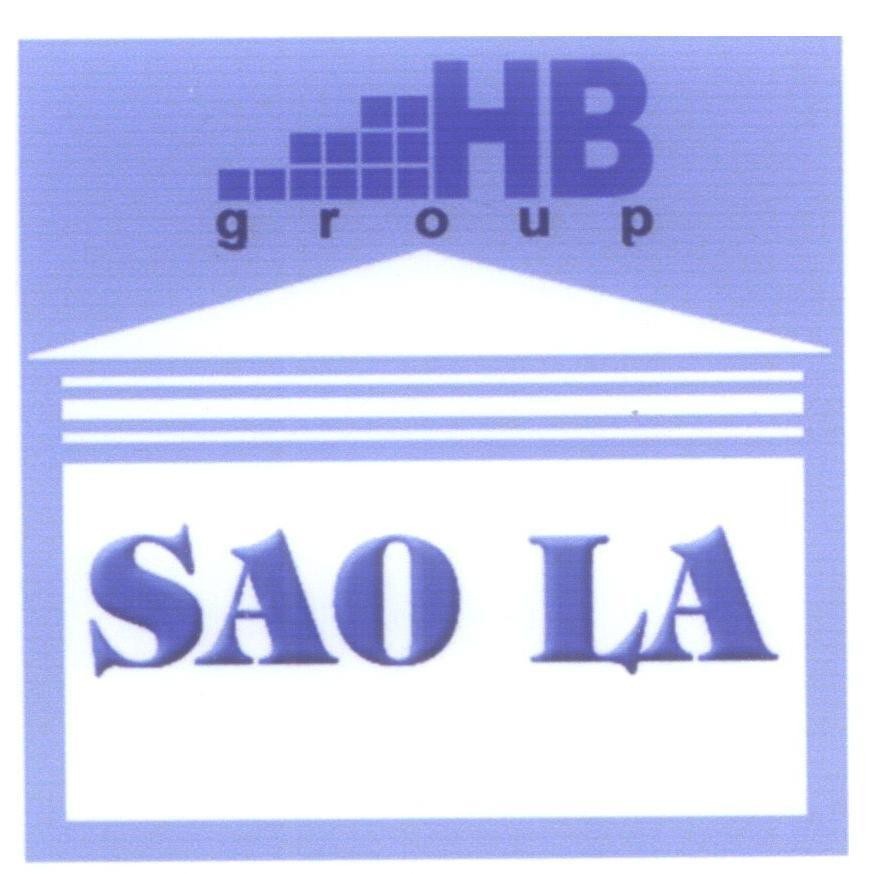 Mẫu nhãn hiệu SAO LA HB group