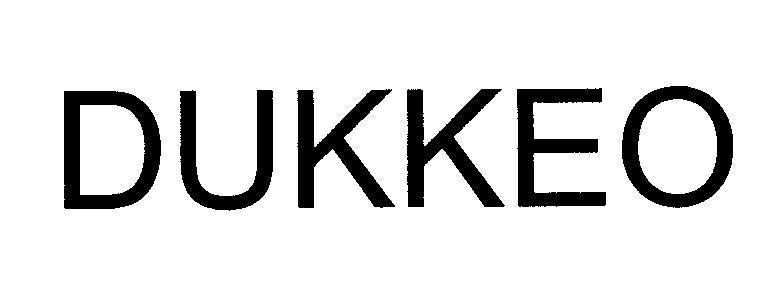 Mẫu nhãn hiệu DUKKEO