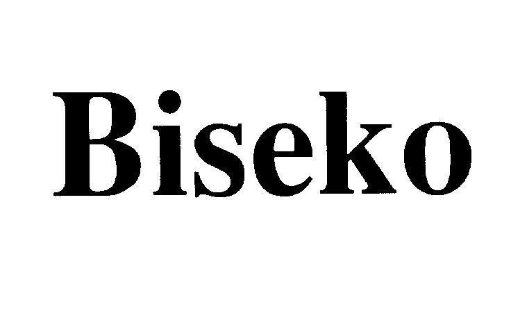 Mẫu nhãn hiệu Biseko