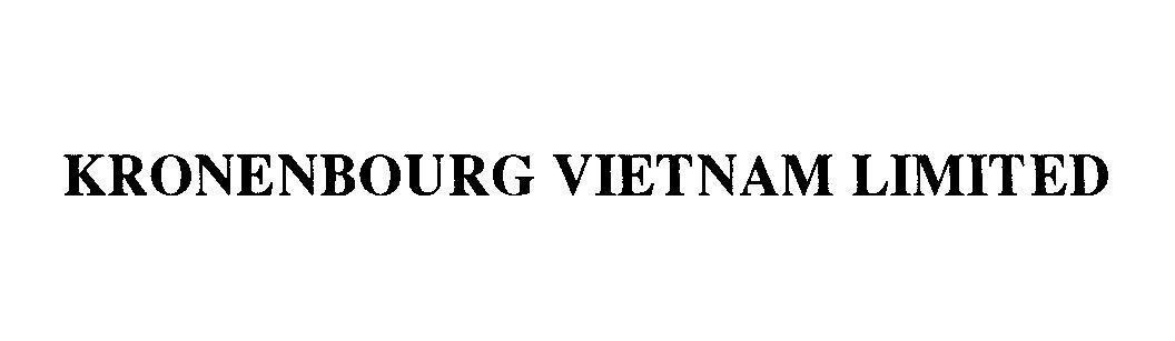 Mẫu nhãn hiệu KRONENBOURG VIETNAM LIMITED