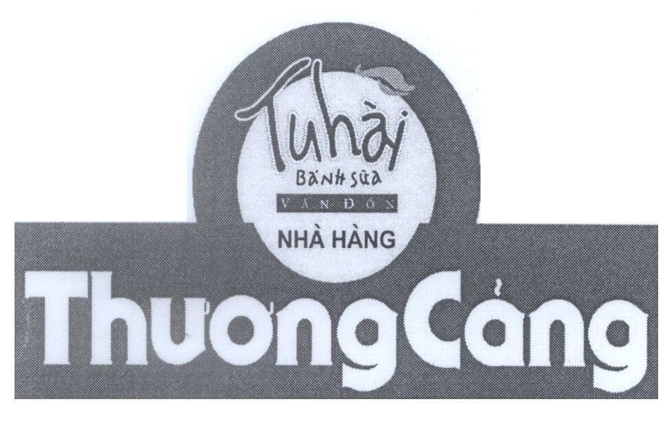 Mẫu nhãn hiệu Thương Cảng Vân Đồn Tu hài Bánh Sữa Nhà Hàng