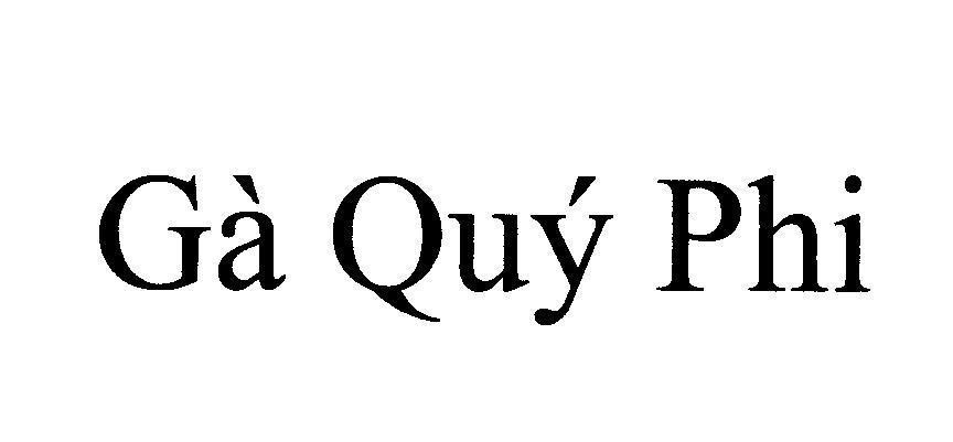 Mẫu nhãn hiệu Gà Quý Phi