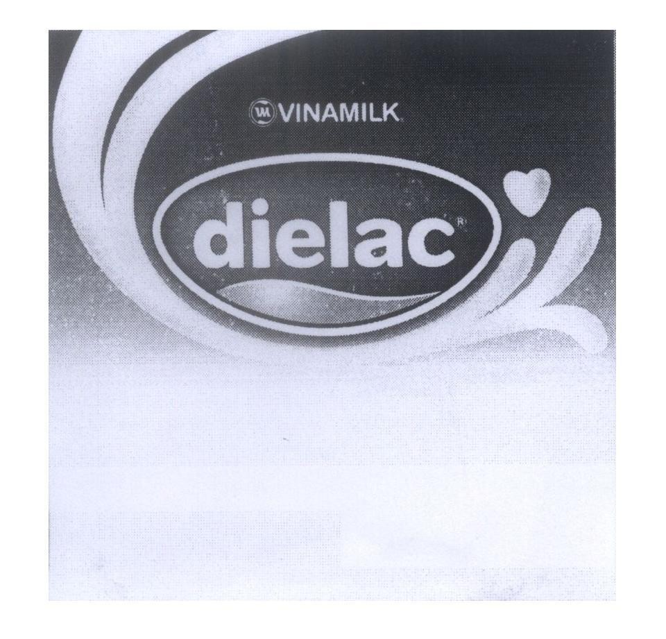 Mẫu nhãn hiệu VN dielac VINAMILK