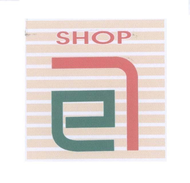 Mẫu nhãn hiệu ea e a SHOP