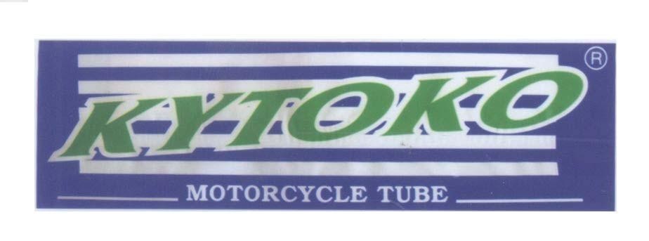 Mẫu nhãn hiệu KYTOKO MOTORCYCLE TUBE