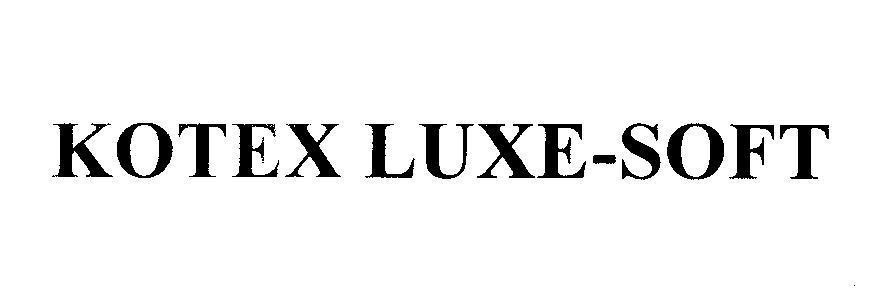 Mẫu nhãn hiệu KOTEX LUXE-SOFT