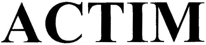Mẫu nhãn hiệu ACTIM