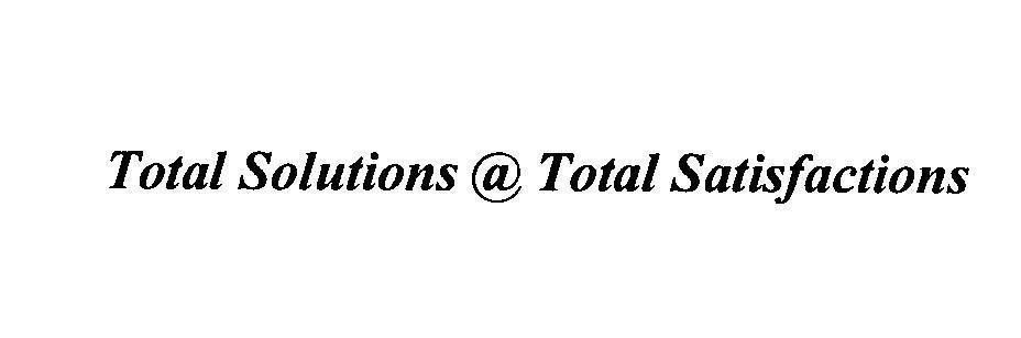 Mẫu nhãn hiệu Total Solutions @ Total Satisfactions
