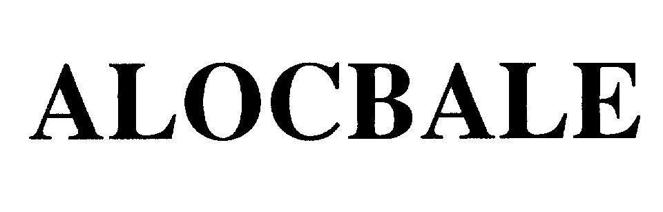 Mẫu nhãn hiệu ALOCBALE
