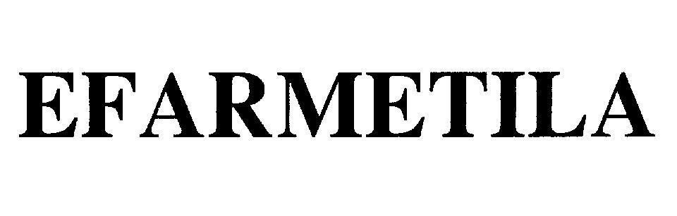 Mẫu nhãn hiệu EFARMETILA
