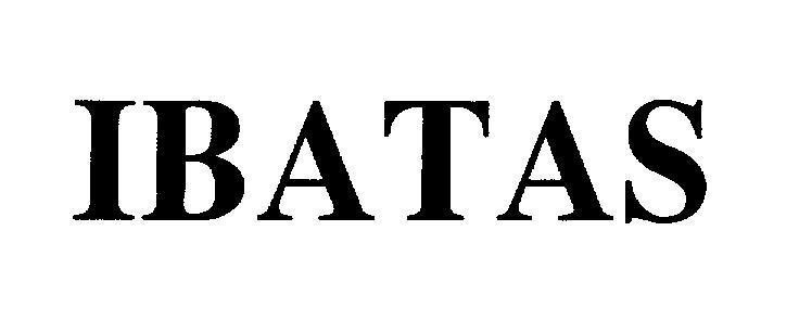 Mẫu nhãn hiệu IBATAS