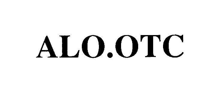 Mẫu nhãn hiệu ALO.OTC
