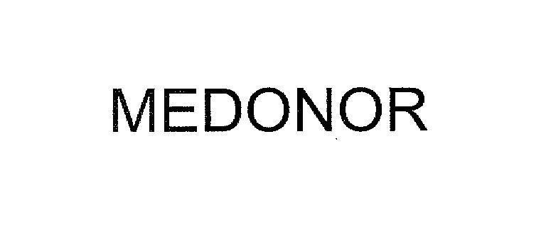 Mẫu nhãn hiệu MEDONOR