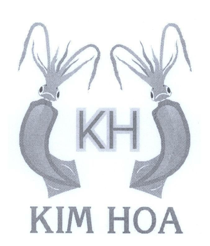 Mẫu nhãn hiệu KH KIM HOA