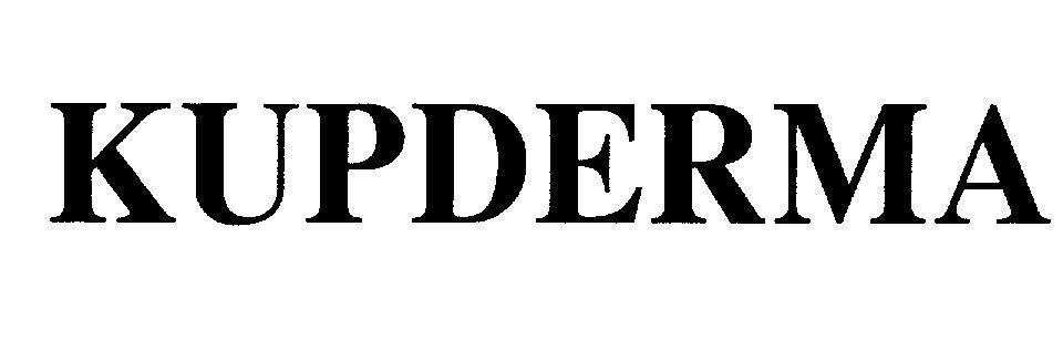 Mẫu nhãn hiệu KUPDERMA