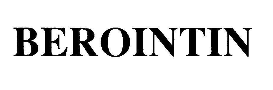 Mẫu nhãn hiệu BEROINTIN