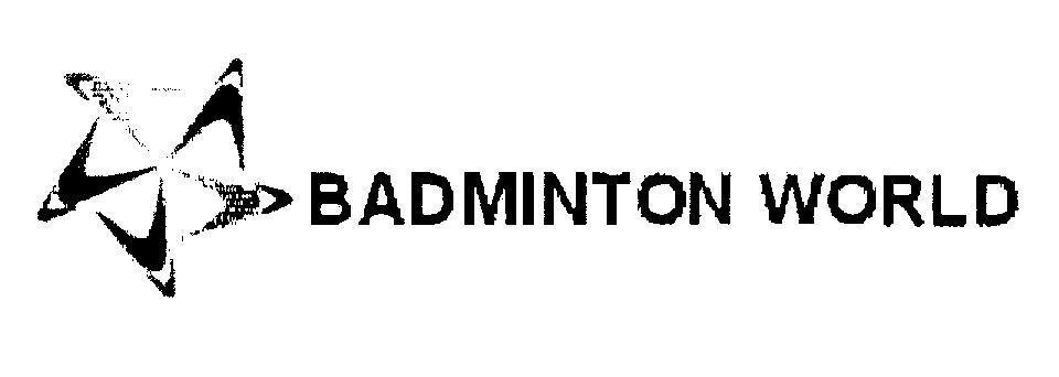 Mẫu nhãn hiệu BADMINTON WORLD
