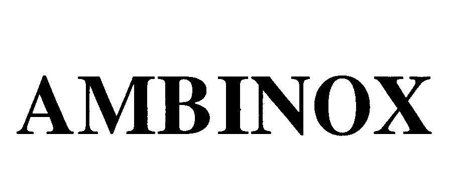 Mẫu nhãn hiệu AMBINOX