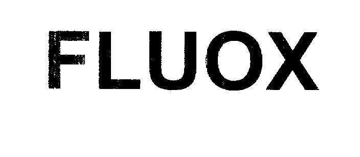 Mẫu nhãn hiệu FLUOX