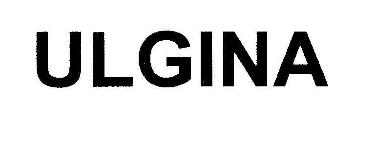 Mẫu nhãn hiệu ULGINA
