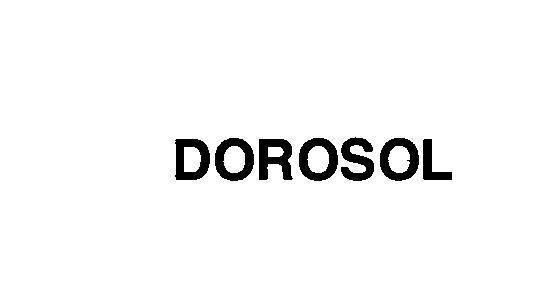 Mẫu nhãn hiệu DOROSOL