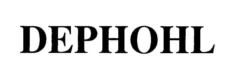 Mẫu nhãn hiệu DEPHOHL