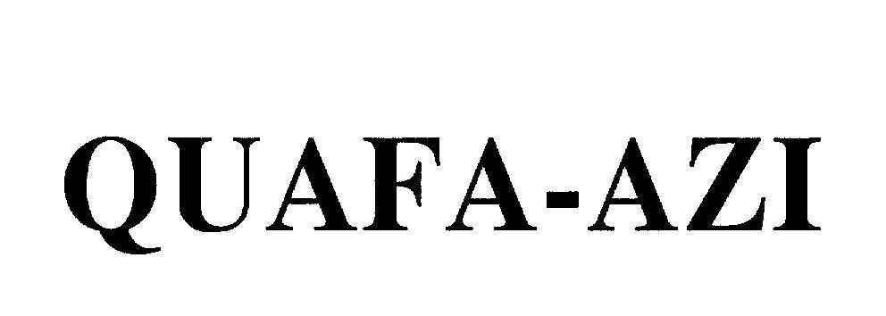 Mẫu nhãn hiệu QUAFA-AZI