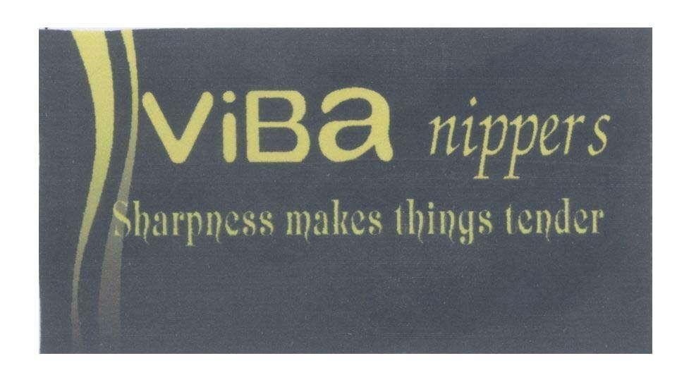 Mẫu nhãn hiệu ViBa nippers Sharpness makes things tender