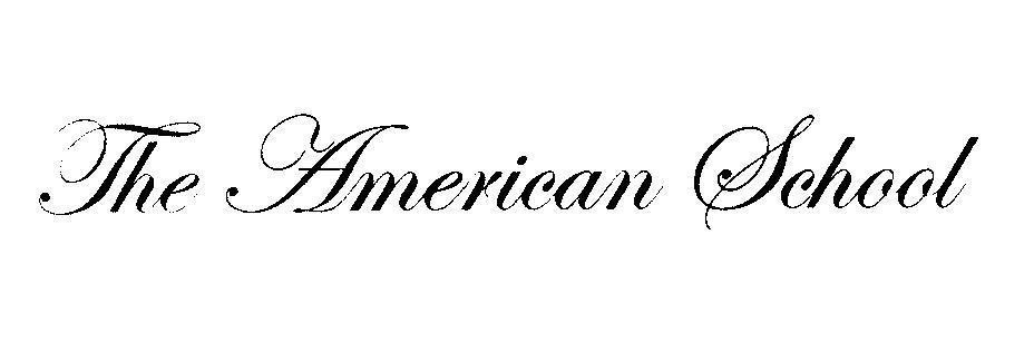 Mẫu nhãn hiệu The American School