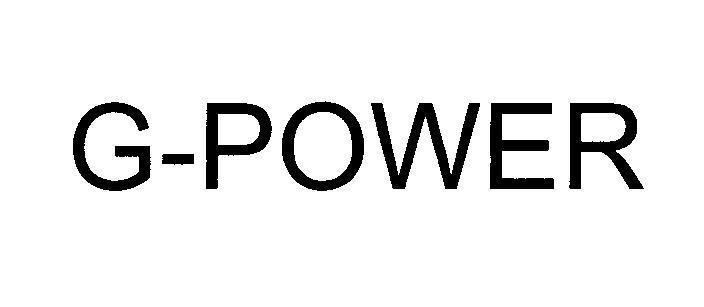 Mẫu nhãn hiệu G-POWER
